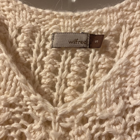 Wilfred knit tunic. Cream colour, size small. EEUC. - Picture 2 of 2